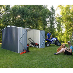 Abri de jardin en métal Colorbond gris ardoise 11,25m² EASYSHED Ma boutique