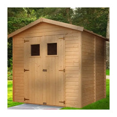 Abri de jardin en panneaux 17mm - 205x199cm - sans plancher - Timbela Ma boutique