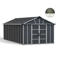 Abri de jardin en polycarbonate 21,3m² avec plancher YUKON - Palram - Canopia Ma boutique
