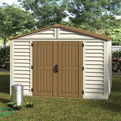 Abri de jardin en PVC WoodStyle Premium 13,12m² Duramax Ma boutique