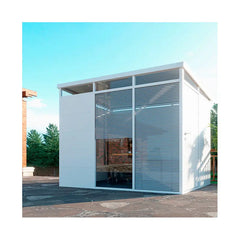 Abri de jardin modulaire isolé 3x2m blanc - plancher inclus - Everbox Ma boutique