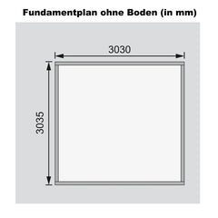 Abri toit plat 9,55m² bois massif 40mm Northeim 3 – Karibu Ma boutique