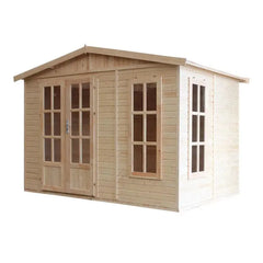 Bureau de jardin en panneaux 17mm - 303x199cm - avec plancher - Timbela Ma boutique