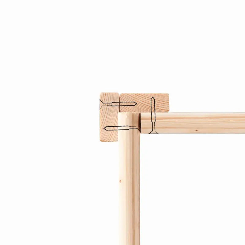 Abri de jardin adossé en bois certifié 8,27m² Bomlitz 4 - Karibu Ma boutique