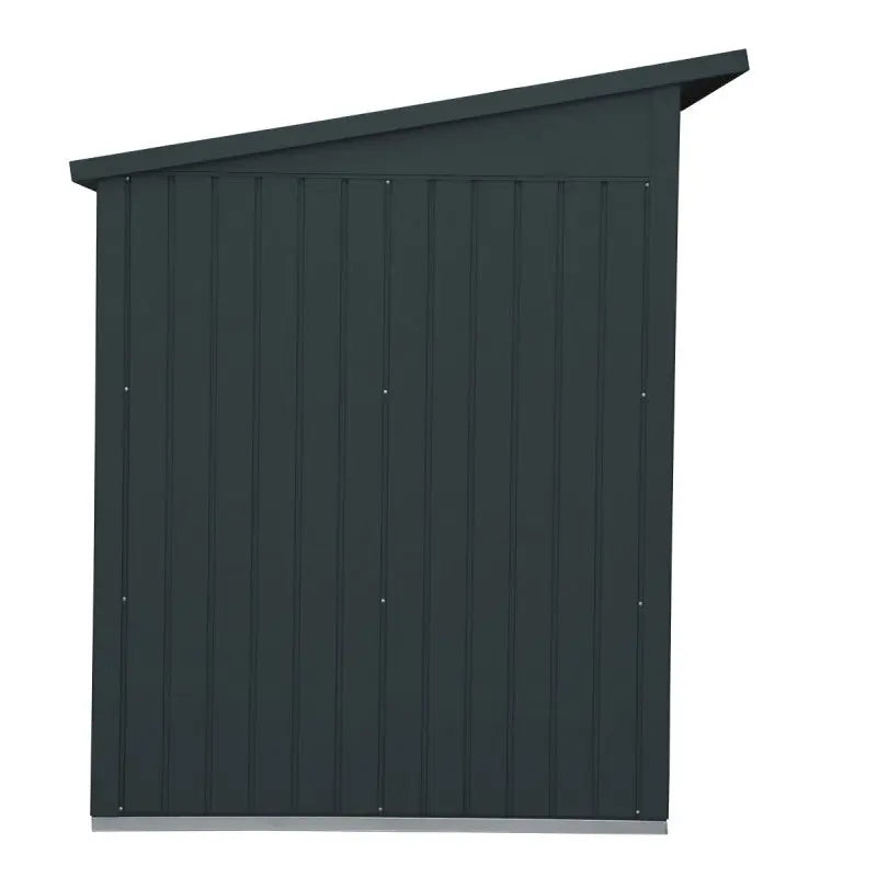 Abri de jardin en métal anthracite 3,92m² + kit d'ancrage + kit de fondation  DURAMAX Ma boutique