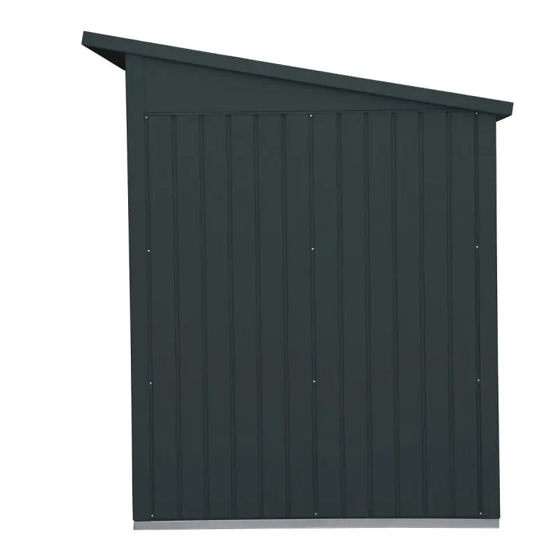 Abri de jardin en métal anthracite 3,92m² + kit d'ancrage + kit de fondation  DURAMAX Ma boutique