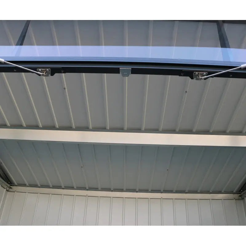 Abri de jardin en métal anthracite 5,22m² + kit d'ancrage + kit de fondation DURAMAX Ma boutique