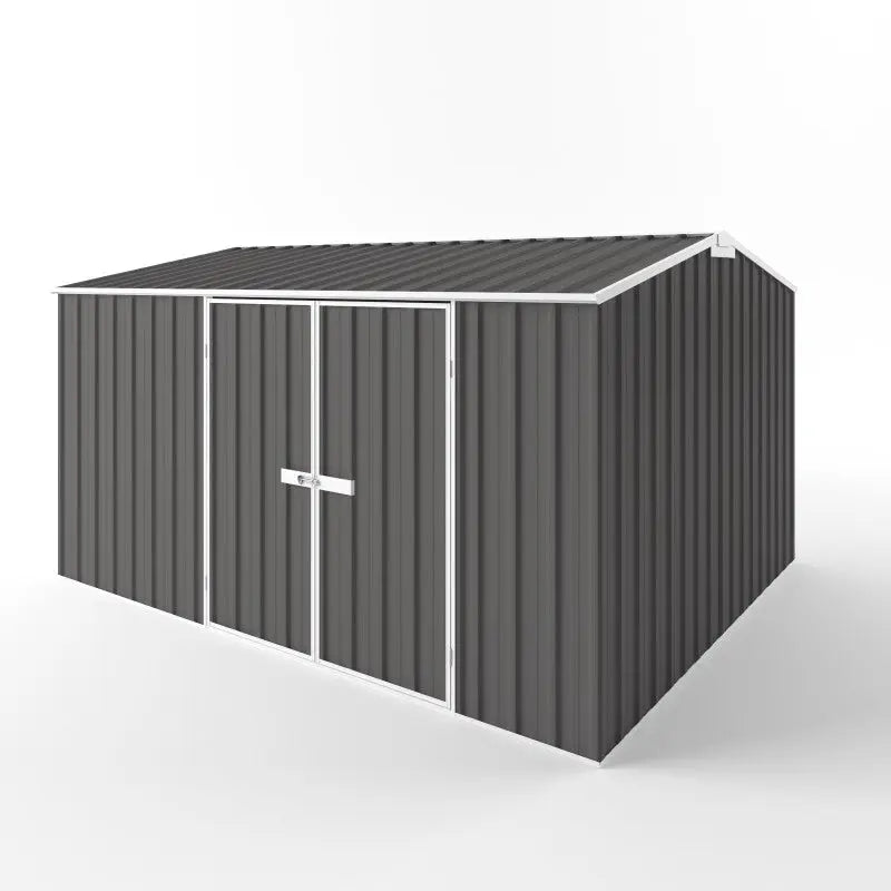 Abri de jardin en métal Colorbond gris ardoise 11,25m² EASYSHED Ma boutique