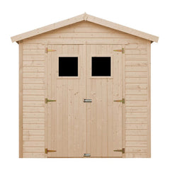 Abri de jardin en panneaux 17mm - 205x199cm - sans plancher - Timbela Ma boutique
