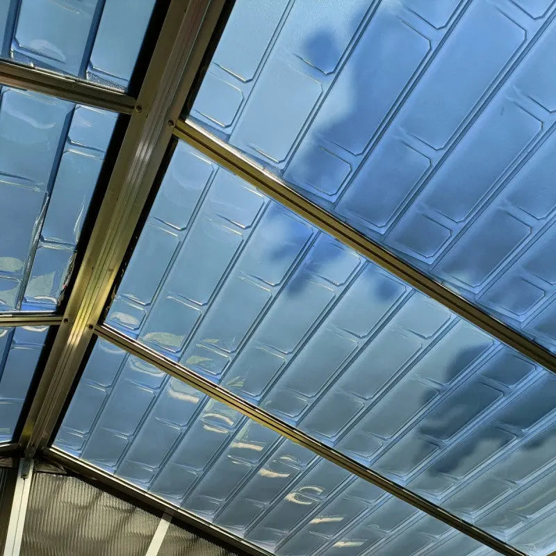Abri de jardin en polycarbonate 11,7m² avec plancher YUKON - Palram - Canopia Ma boutique