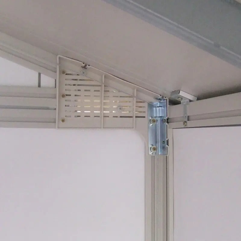 Abri de jardin en PVC 11,2m² DECO gris foncé et blanc Grosfillex + kit ancrage offert Ma boutique