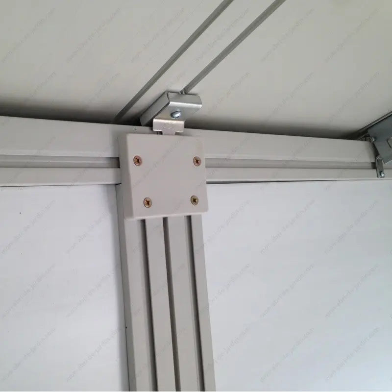 Abri de jardin en PVC 11,2m² UTILITY blanc et gris bleu Grosfillex + kit ancrage offert Ma boutique