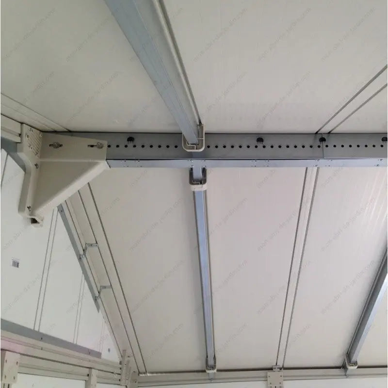 Abri de jardin en PVC 11,2m² UTILITY blanc et gris bleu Grosfillex + kit ancrage offert Ma boutique