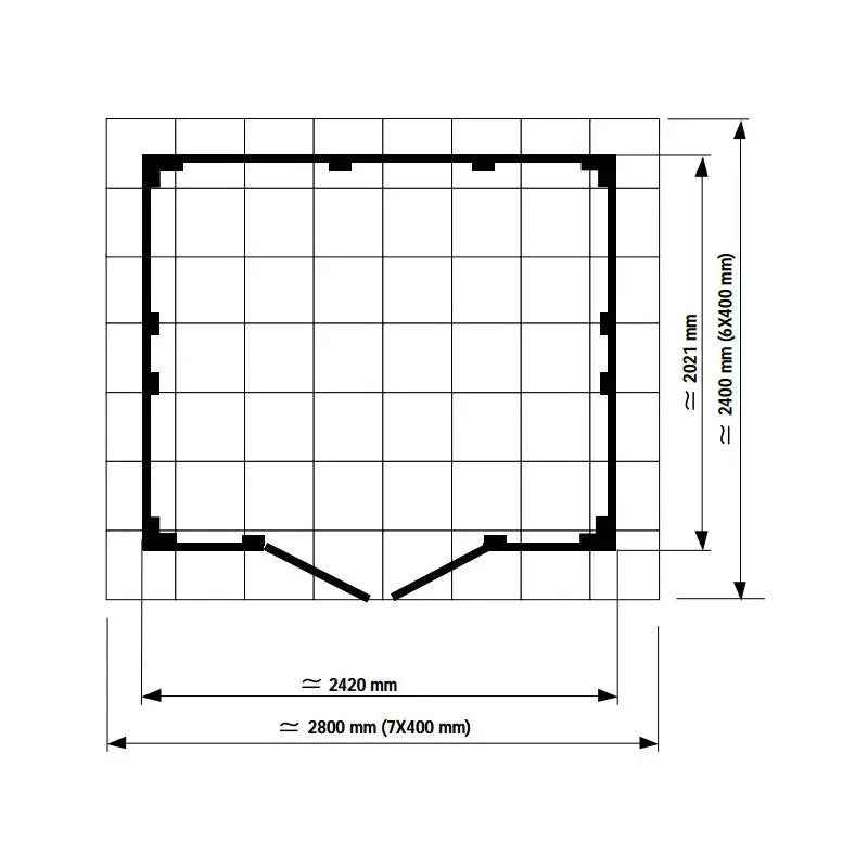 Abri de jardin en PVC 4,9m² UTILITY blanc et gris bleu Grosfillex + kit ancrage offert Ma boutique