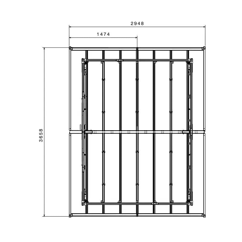 Abri de jardin en PVC 7,5m² DECO Sherwood Grosfillex + kit ancrage offert Ma boutique