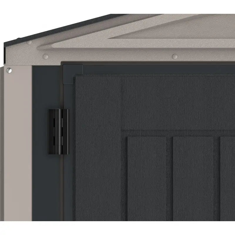 Abri de jardin en PVC 8,05m² DarkGrey Apex + kit de fondation DURAMAX Ma boutique