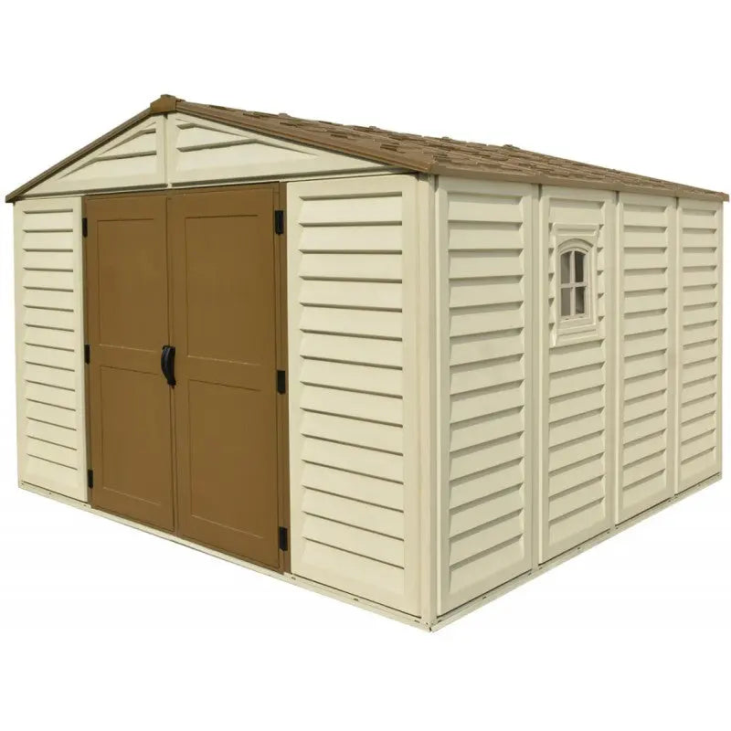 Abri de jardin en PVC WoodStyle Premium 10,56m² Duramax Ma boutique