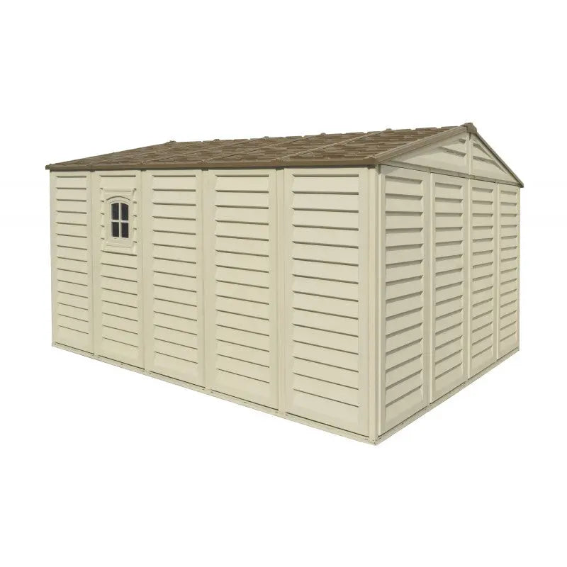 Abri de jardin en PVC WoodStyle Premium 13,12m² Duramax Ma boutique