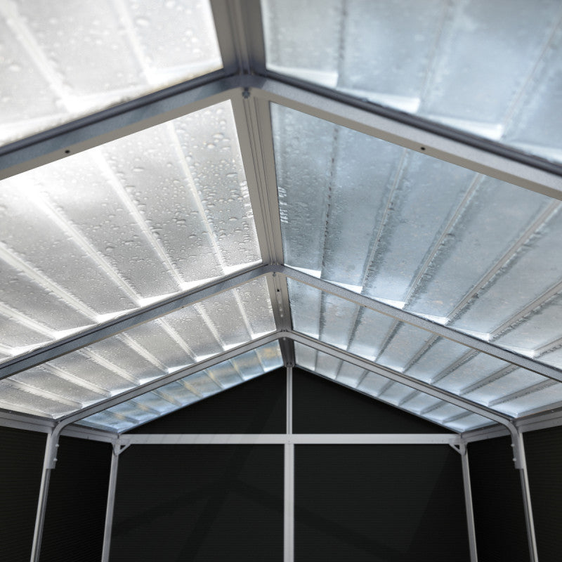Abri de jardin RUBICON 7m² en aluminium et polycarbonate - Palram  - Canopia Ma boutique