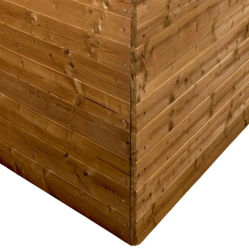 Abri Thermabri 24,30m² en bois thermo traité toiture en acier HABRITA Ma boutique