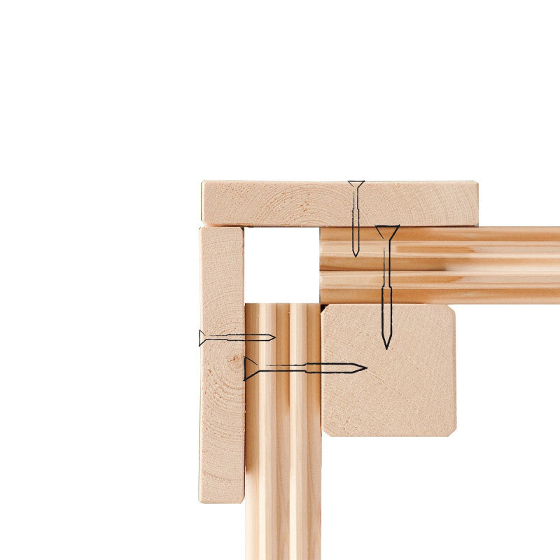 Abri toit plat 18,08m² bois massif 40mm Northeim 6 – Karibu Ma boutique