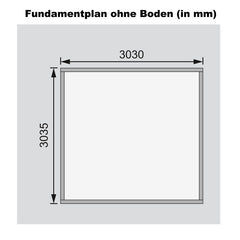Abri toit plat 9,55m² bois massif 40mm Northeim 3 – Karibu Ma boutique