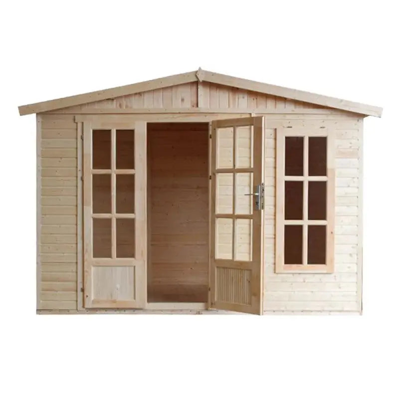 Bureau de jardin en panneaux 17mm - 303x199cm - avec plancher - Timbela Ma boutique