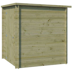 Chalet moderne Svendborg 3,23m² en bois traité 19mm avec porte simple - Gardenas Ma boutique