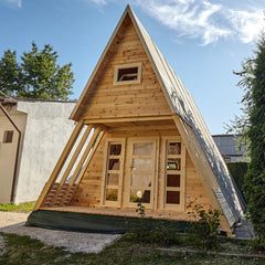 Maison de jardin en bois - TYPE A - 18m² surface habitable - Gardy Shelter Ma boutique