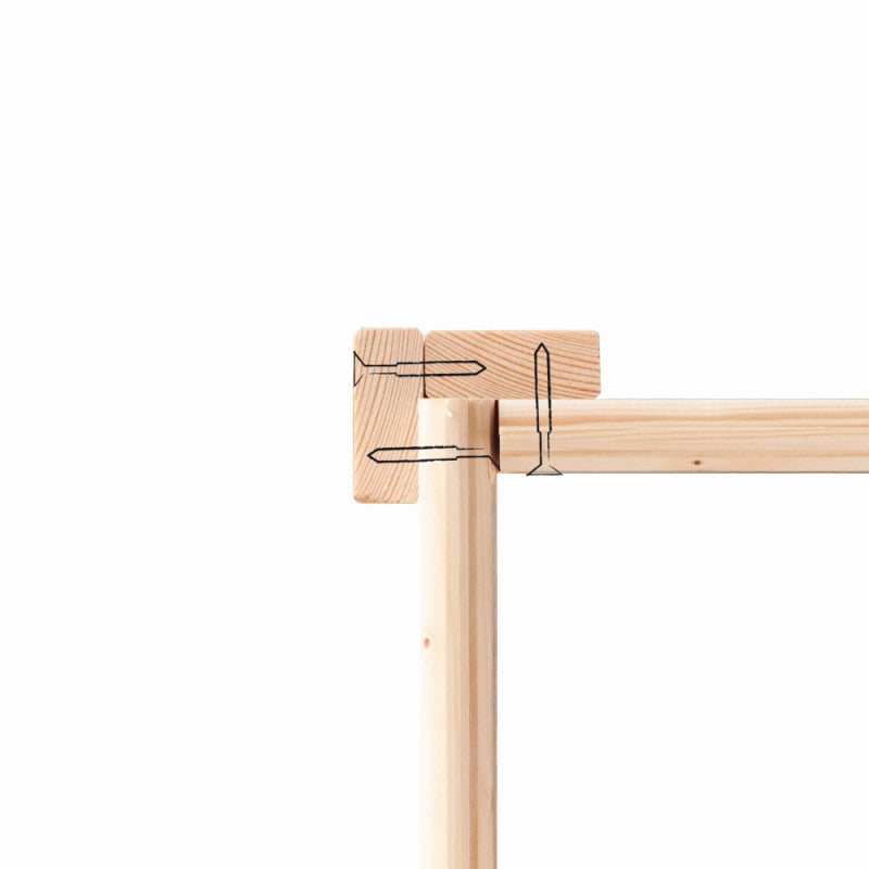 Remise adossée Juist 2 en bois certifié 3,28m² - Karibu Ma boutique